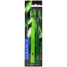 Набор зубных щеток CURAPROX CS 5460 ultra soft Duo Greenery Edition, 2 шт