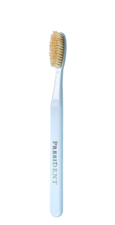 Зубная щетка PresiDENT Natural, с натуральной щетиной, medium