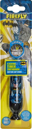 Детская зубная щётка Firefly Batman с таймером-подсветкой (от 3 лет)