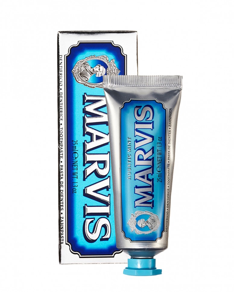 Зубная паста Marvis Aquatik Mint, Морская мята, 25 мл