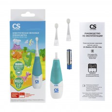 Звуковая зубная щётка CS Medica CS-561 Kids голубая (от 1 до 5 лет)