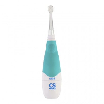 Электрическая звуковая детская зубная щётка CS Medica CS-561 Kids голубая (от 1 до 5 лет)