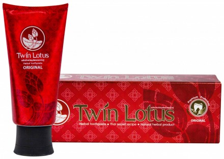 Зубная паста Twin Lotus Premium Red, 100 мл