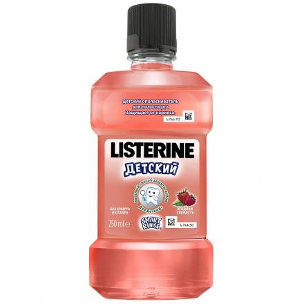 Ополаскиватель Детский Listerine Smart Rinse &quot;Ягодная свежесть&quot;, 250 мл