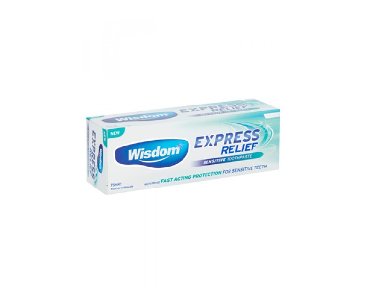 Зубная паста Wisdom Sensitive Expert Express Relief, 75 мл