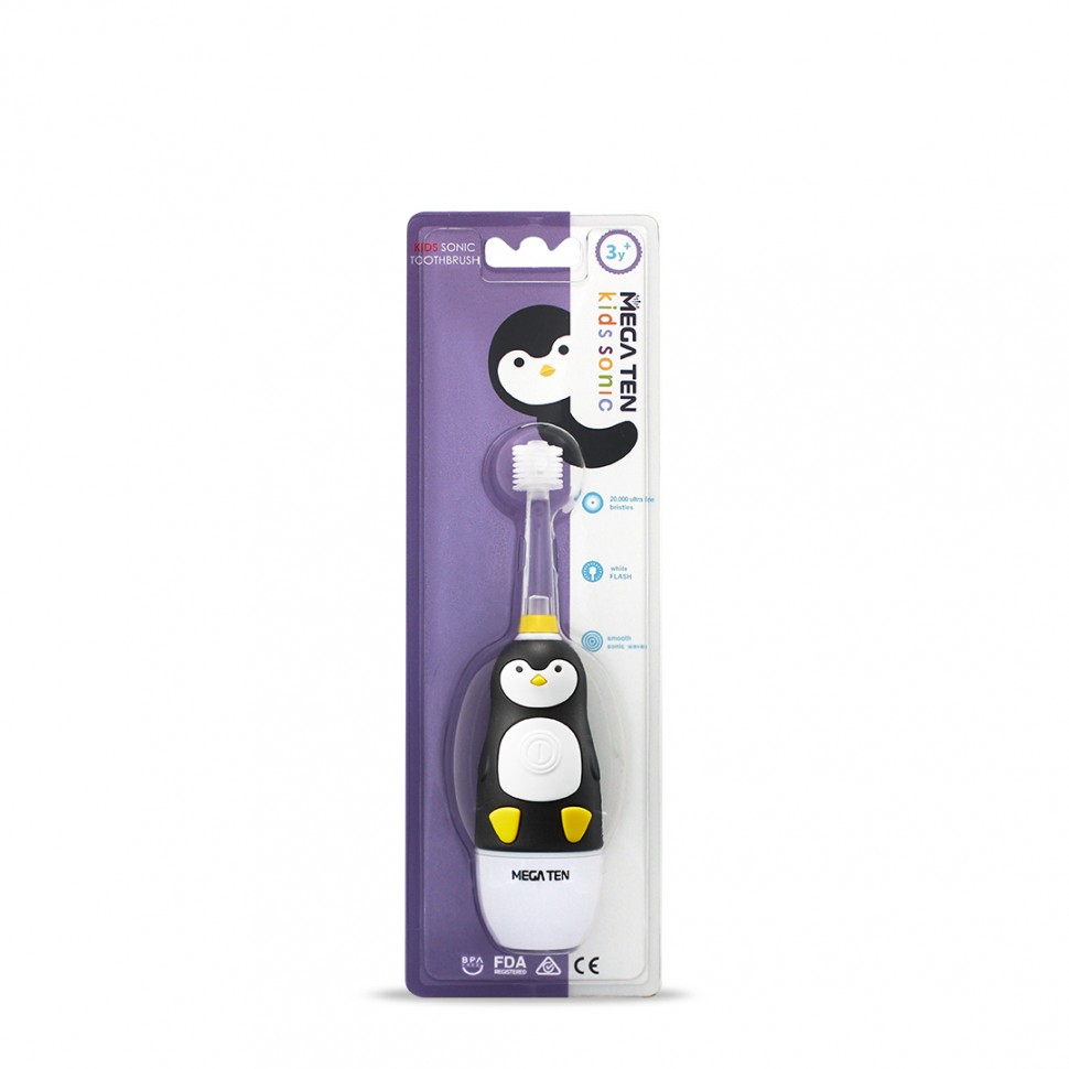 зубные щетки для детей электрические пингвин