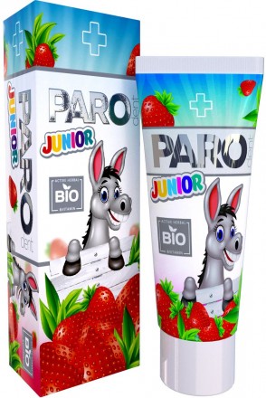 Зубная паста Paro Dent BIO Junior c витамином Е от 3 до 11 лет, 50 мл