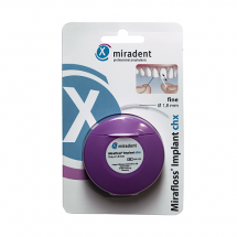 Флосс miradent Mirafloss Implant chx 1,8 мм для имплантов/брекетов