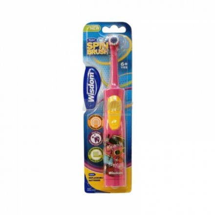 Электрическая детская зубная щётка Wisdom Spinbrush Junior (от 6 лет)