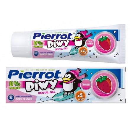 Детская зубная паста-гель Pierrot Piwy Strawberry Gel 50 мл