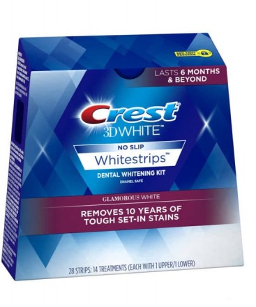 Полоски Crest 3D White Whitestrips Luxe Glamorous White отбеливающие