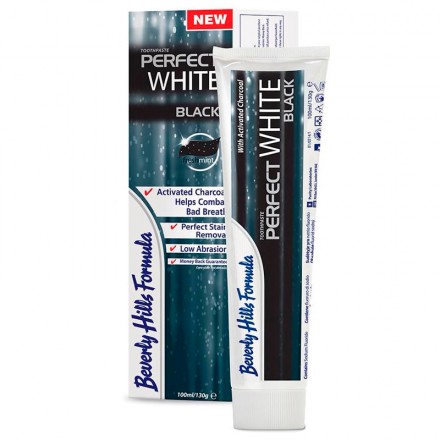 Зубная паста Beverly Hills Formulа Perfect White Black, 100 мл