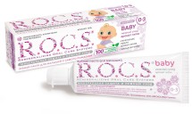 Зубная паста R.O.C.S. Baby 0-3 липа, 35 мл