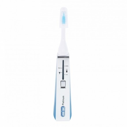 Ультразвуковая электрическая зубная щётка Emmi-Dent 6 Platinum (синяя)